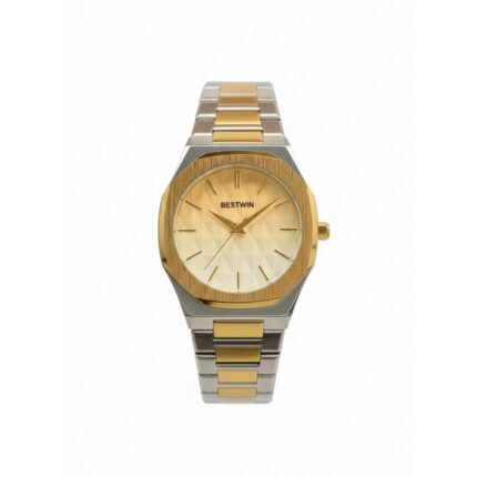 BESTWIN Two-tone Dial Men's Quartz Watch