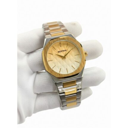 BESTWIN Two-tone Dial Men's Quartz Watch