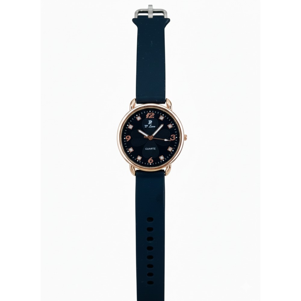D'LON Quartz Dial With Silicone Strap Watch D'LON Quartz Dial With Silicone Strap Watch