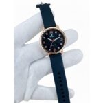 D'LON Quartz Dial With Silicone Strap Watch