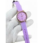 D'LON Quartz Dial With Silicone Strap Watch