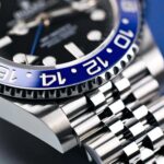 GMT-Master II Oystersteel Black and blue Cerachrom bezel Dial Watch