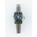 GMT-Master II Oystersteel Black and Green Cerachrom bezel Dial Watch