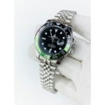 GMT-Master II Oystersteel Black and Green Cerachrom bezel Dial Watch