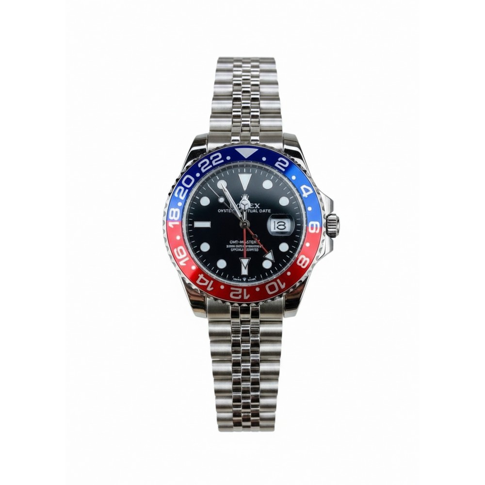 GMT-Master II Oystersteel Red and Blue Cerachrom bezel Dial Watch GMT-Master II Oystersteel Red and Blue Cerachrom bezel Dial Watch