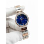 PREMIER Crystal-studded Bezel Gold-tone Wrist Watch