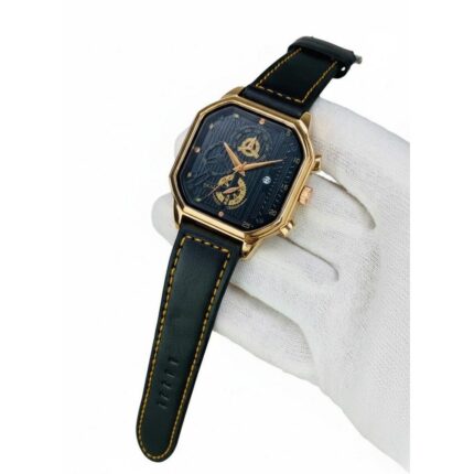 SKMEI Square Stitching Leather Men's Wristwatch