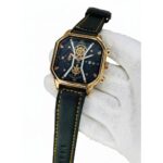 SKMEI Square Stitching Leather Men's Wristwatch